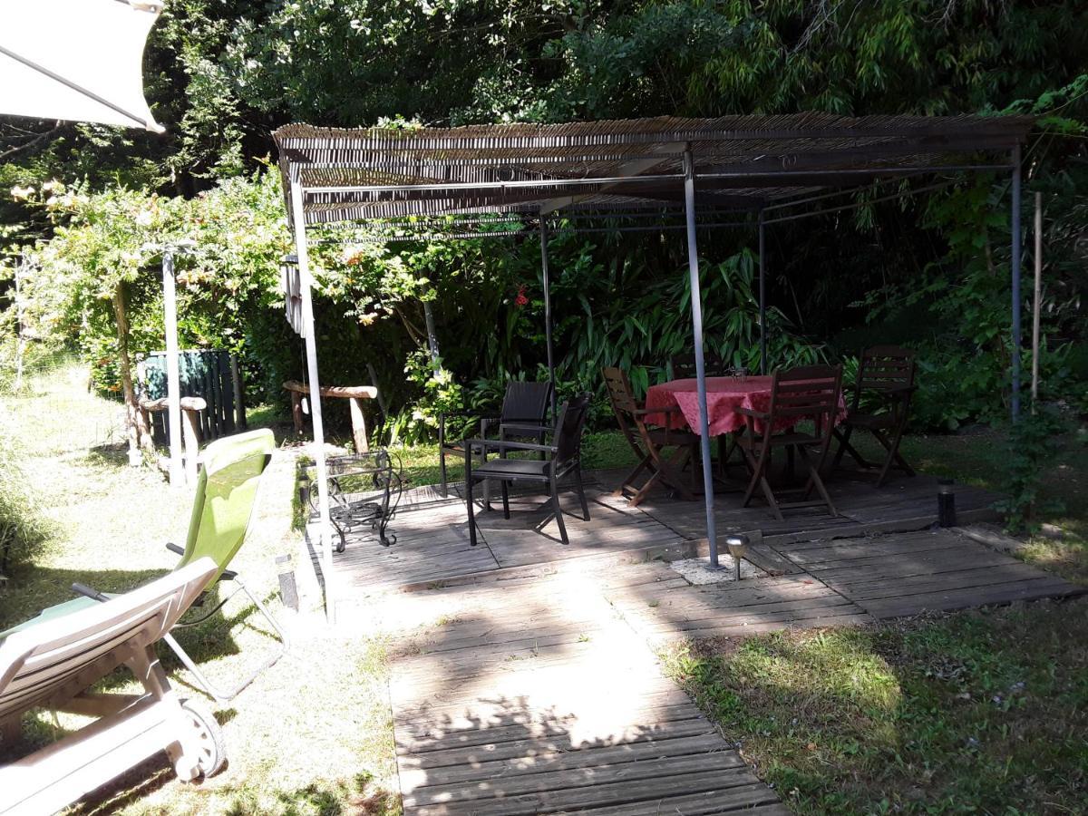 Le Chalet De La Grenouille Verte Tursac Extérieur photo